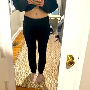 Rag and bone straight leg trouser size 6 black